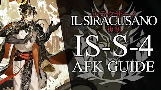 IS-S-4 Normal/Challenge/Mission : AFK Easy Strategy【Arknights | Il Siracusano 】