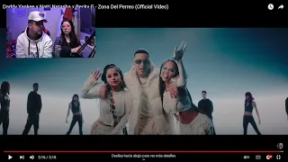 Daddy Yankee x Natti Natasha x Becky G - Zona Del Perreo - REACCION