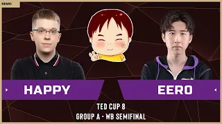 WC3 - TeD Cup 8 - WB Semifinal: [UD] Happy vs. eer0 [UD] (Group A)