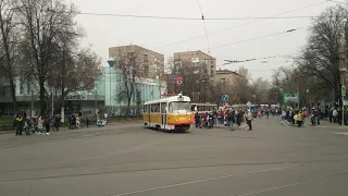 120 years train parade, Moscow [120 лет московскому трамваю]