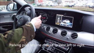 Mercedes Benz E220d Parking Pilot