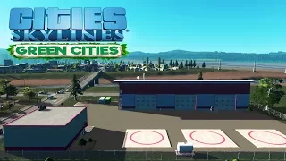 Прохождение Cities Skylines (Green Cities) #4 Депо пожарных вертолетов