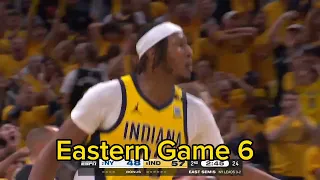 EASTERN CONFI.SEMIFINALS GAME 6 (PACERS FORCE GAME 7) SERIES TIED 3-3 MAY 17 2024