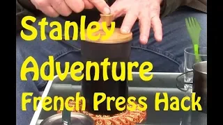 Stanley Adventure Cook Kit French Press Hack