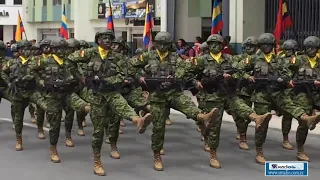 Srradio: La Brigada de Infantería Nr. 7 Loja. Ceremonia Militar del 25 Aniversario del Alto Cenepa