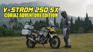 #REVIEW FULL MODIFIKASI V-STROM 250 SX CORIAZ ADVENTURE EDITION | TAHAP 1