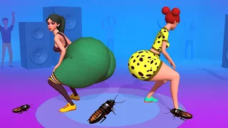 Playing 1000 Mobile Game Twerk Race, Sandwich Runner Games UP LEVELS Update U41A83