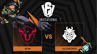 w7m vs G2 Esports | Map 1 | Six Invitational 2024