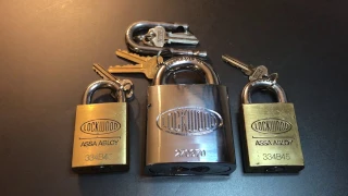 [308] Two Lockwood 334B45 Padlocks Picked in a Row and Gutted