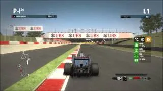 F1 2012 CATALUNYA setup + lap (1:19.031)