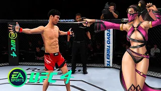 UFC4 Doo Ho Choi vs Mileena MK EA Sports UFC 4 PS5