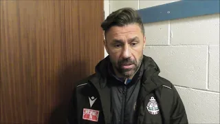 Kevin Phillips | Warrington Town 3-2 South Shields | Post-match interview