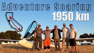 How These Glider Pilots Flew Nearly All of California | Adventure Soaring