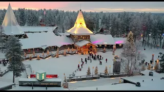 Santa Claus Village in Rovaniemi before Christmas😍🦌🎅 Lapland Finland Arctic Circle Father Christmas