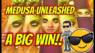 Big Ol' Win on Medusa Unleashed Slot!