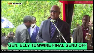 | KZ EVERYWHERE MEDIA LIVE: PART( 3) GEN. ELLY TUMWINE  (BURIAL) FINAL SEND OFF | KAZO