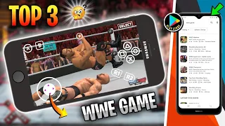 Top 3 wwe games android ! Real charector wwe game High graphics | Play store wwe game