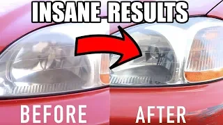 Headlight Restoration Done The Right Way! Car Detailing