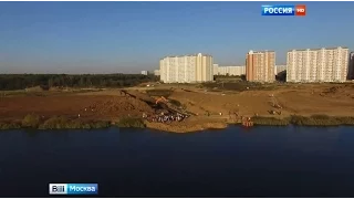 Мичуринский пруд. Репортаж телеканала Россия 1, программа Вести Москва