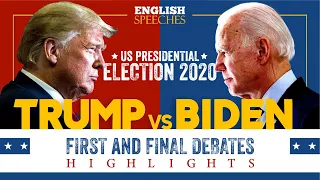 ENGLISH SPEECH | US PRESIDENTIAL DEBATES 2020: Highlights (English Subtitles)