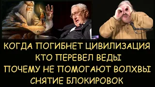 Н.Левашов: Когда погибнет цивилизация. Почему не помогают волхвы. Кто перевел Веды.Снятие блокировок