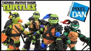 Super Ninjas Teenage Mutant Ninja Turtles Nickelodeon Figures Video Review