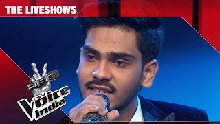 Farhan Sabir - chand mere Dil +Ah Dil Kya Mahfil Hai | The Liveshows | The Voice India S2