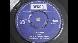 Engelbert Humperdinck 'Ten Guitars'  1967 45 rpm