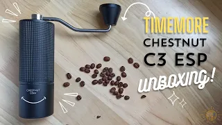 The best budge Coffee Grinder. Timemore Chestnut C3 ESP Unboxing