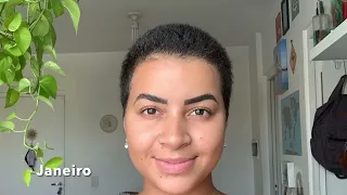 TIMELAPSE Crescimento capilar em 365 dias/1 ano cabelo cacheado | Camilla Santana