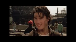 When stefan joined the school again All the right moves ending scene#tomcruise #movies