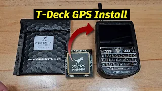 T-Deck GPS install (without removing GPS connector from the PCB).