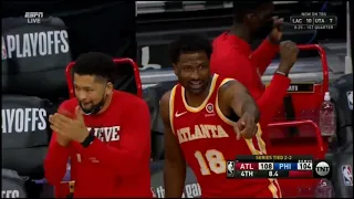 Hawks vs 76ers - Game 5 Last 3 minutes Highlights 4th Quarter |2021 NBA Playoffs|