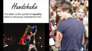 Harry Styles and his tattoos & their meanings - PART 3/4 - Spiritual or deeper meaning