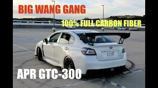 JOINING BIG WANG GANG // Installing APR GTC-300 67" Wing