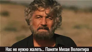 Памяти Михая Волонтира. "Нас не нужно жалеть..."