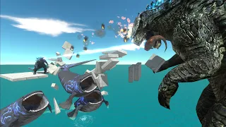 Godzilla Earth's Atomic Breath Feeds Godzilla 2014 - Animal Revolt Battle Simulator