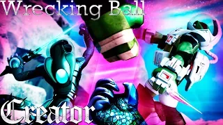 Raph and Mona - Wrecking Ball - TMNT 2012 ♫