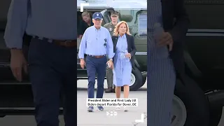 President Biden and First Lady Jill Biden depart Florida for Dover, DE