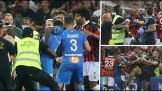 Nice vs Marseille end in horrific brawl!