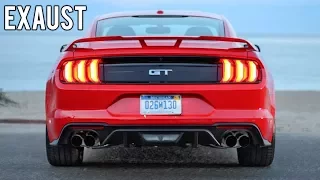 2018 Ford Mustang GT Exhaust Sound - Start Up, Revs & Acceleration