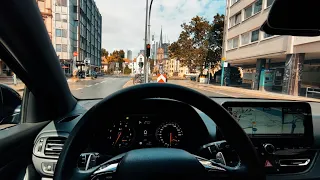 Hyundai I30N POV Drive Frankfurt am Main und Autobahn. 60FPS