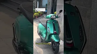 Vespa Sprint 2023 Màu Xanh Cực kì bắt mắt... Đẹp Đúng không quý vị.