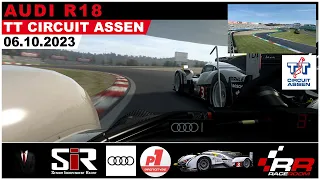 RaceRoom | Audi R18 @ TT Circuit Assen 06.10.2023