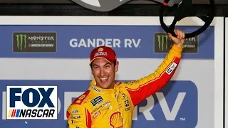 Joey Logano wins Duel #2 as Gaughan races his way in | 2019 DAYTONA 500 | NASCAR on FOX