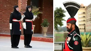 Wagah Border Retreat Ceremony Pakistan - India