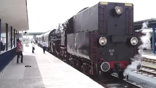 Loc Ol49-69 pulls a nostalgic train from Wolsztyn