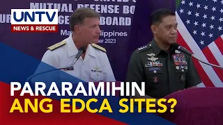 Dagdag na US-PH military sites sa ilalim ng EDCA, pinag-aaralan ng AFP at US Indo-Pacific Command