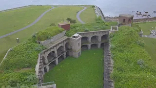 Aerial videography around New Bedford, MA. July 2019