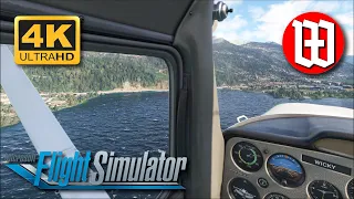 MSFS in 4K: Cessna 152 - Lugano Circuit | Virtual Reality RTX 4090